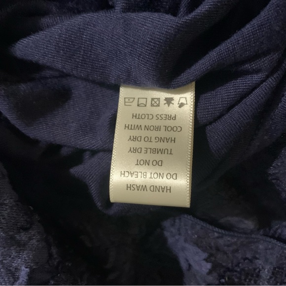 NWT max studio blue embellished midi dress - Picture 6 of 11